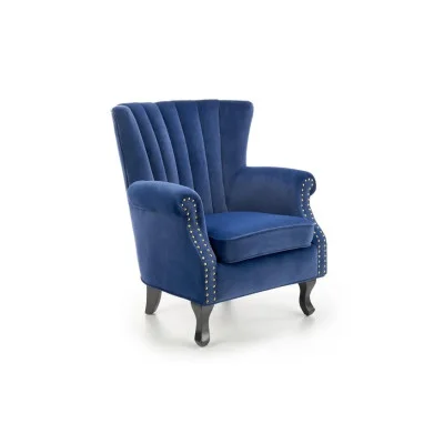 Armchair TITAN dark blue